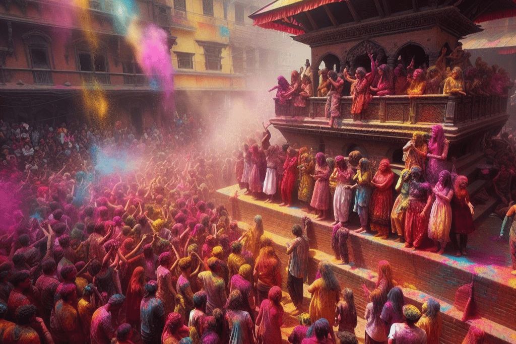 Holi Festival In Nepal