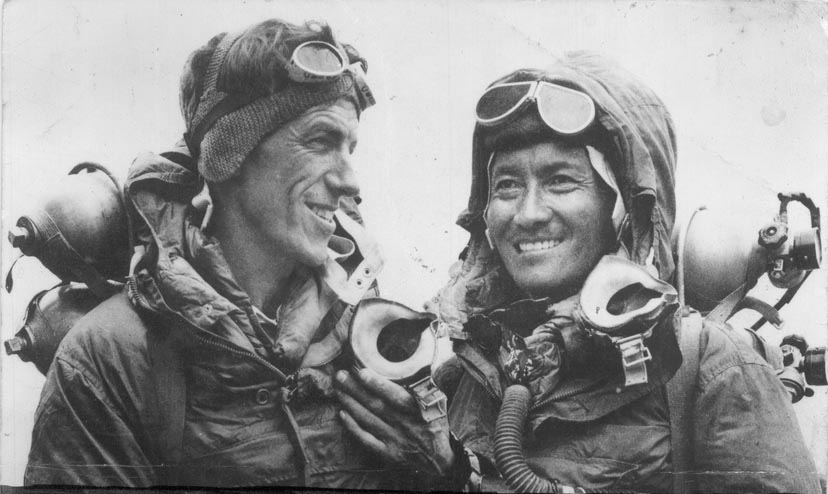 Edmund Hillary and Tenzing Norgay Sherpa