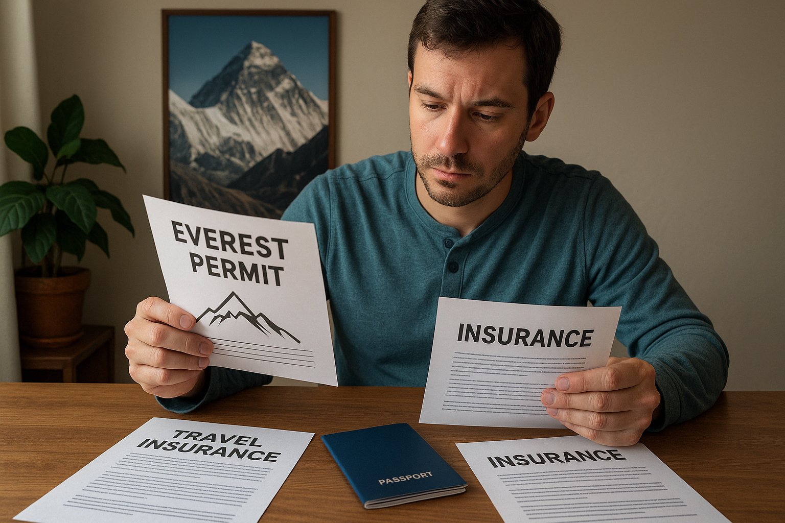 Travel and Insurance for Everest climbing