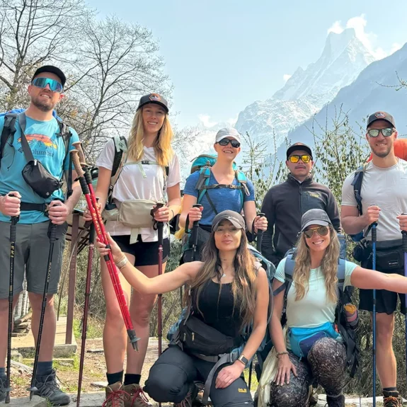 Group photo trekking